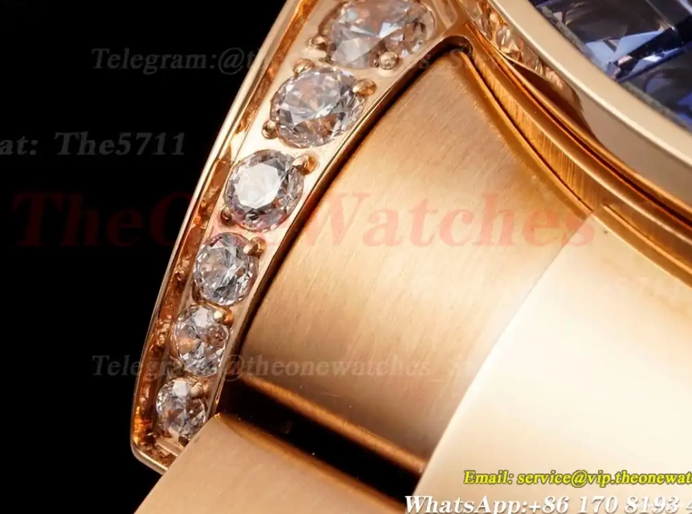 116595 Daytona Dia Rainbow RG IPKF SA4130 RG 40mm Black 0510